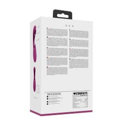 Vive by shots Gen - Drie Motoren G-Spot Vibrator met Pulse Wave en Vibrerende Haren - Roze (8714273054166)