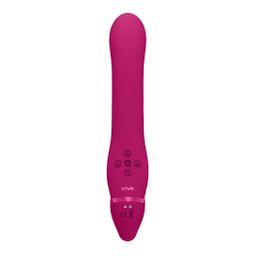Vive by shots Ai - Dual Vibrating Air Wave Tickler Strapless Strapon (8714273537522)