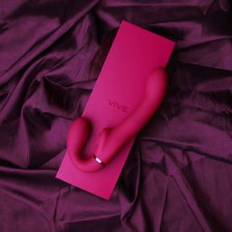 Vive by shots Ai - Dual Vibrating Air Wave Tickler Strapless Strapon (8714273537522)