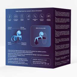 Snail vibe JOVI ARC - Slakken Trouwring - Blauwe Haze (8721325867209)