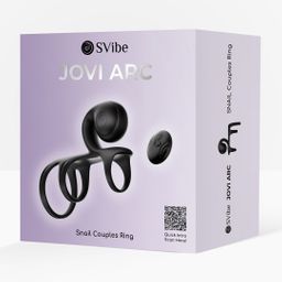 Snail vibe JOVI ARC - Slakken Trouwring - Noir Haze (8721325867216)