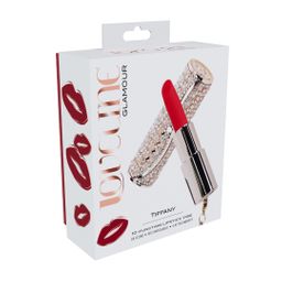 Loveline by shots Tiffany - Lipstick Vibrator with 4 Attachments - Pink (8714273069986)