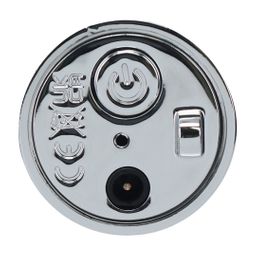 Loveline by shots Tiffany - Lipstick Vibrator with 4 Attachments - Blue (8714273069979)