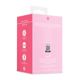 Loveline by shots Vinger Dubbele Vibrator - Roze (8714273024985)