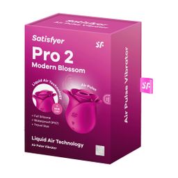 Satisfyer Pro 2 - Modern Blossom - Air Pulse Vibrator - Modern Pink (4061504065861)