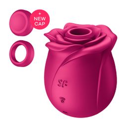 Satisfyer Pro 2 - Classic Blossom - Air Pulse Vibrator - Red (4061504065854)