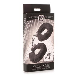 Xr brands Bont omhulde Harige Handboeien (848518046864)