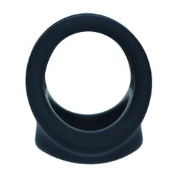 Levelz by shots Siliconen Cock- en Ballenharnas - Zwart (8714273063649)