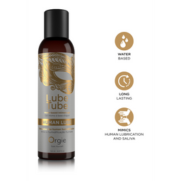 Orgie Human Lube - Waterbased Intiem Gel - 5.07 fl oz / 150 ml (5600742917250)