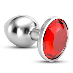 Crushious Bijou - Anale Sieraad Plug - Klein - Rood (799632355250)