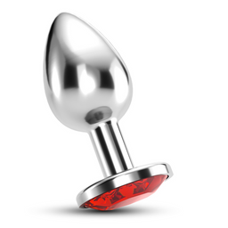 Crushious Bijou - Anale Sieraad Plug - Klein - Rood (799632355250)