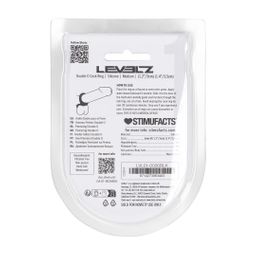 Levelz by shots Double O Silicone Cockring - M - Zwart (8714273063403)