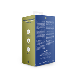 Loveline by shots Druppelvormige Anale Plug - Klein - Baltisch Blauw (8714273050762)