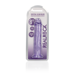 Realrock by shots Rechtdoorgaande Realistische Dildo met Zuignap - 8'' / 20 (8714273524904)