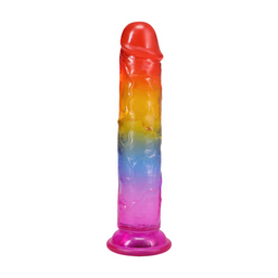 Doc johnson Classic Dong - 7 / 17,8 cm - Regenboog (782421100629)