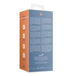 Loveline by shots Geribbelde Mini Vibrator - Blue Horizon (8714273049353)