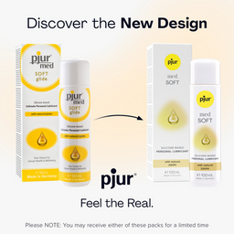 Pjur Med Soft - Siliconebased Lubricant with Natural Jojoba - 3.4 fl oz / 100 ml (827160111151)