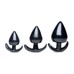 Xr brands Triple Spades - 3 Delige Anale Plug Set (848518036117)