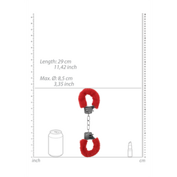Ouch! by shots Pleasure Handboeien Furry (8714273074218)