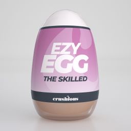 Crushious Ezy Egg - Masturbator Ei - De Vaardige - Paars (7403254161986)