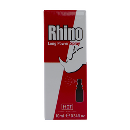 Hot Rhino - Long Power Spray / Stimulating Spray - 0,3 fl oz / 10 ml (4042342000443)