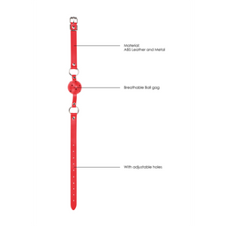 Ouch! by shots Ball Gag (8714273309358)