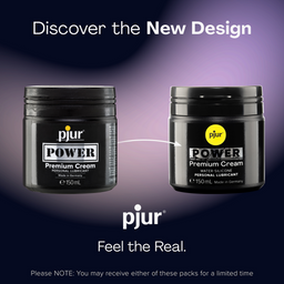 Pjur Power - Premium Cream Waterbased Lubricant - 5 fl oz / 150 ml (827160101893)