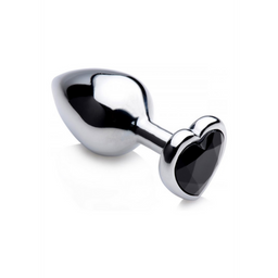 Xr brands Zwarte Hart - Butt Plug - Medium (848518037961)