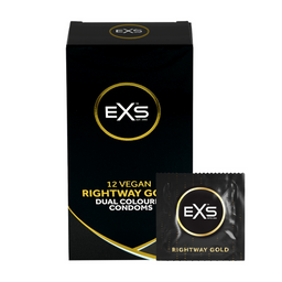 EXS Rightway Gold - Condooms - 12 Stuks (5027701009403)
