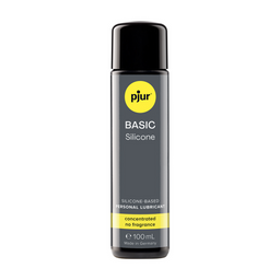 Pjur Basic Silicone - Siliconebased Lubricant - 3.4 fl oz / 100 ml (827160103019)
