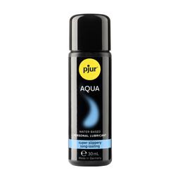 Pjur Aqua - Waterbased Lubricant - 1 fl oz / 30 ml (827160100261)