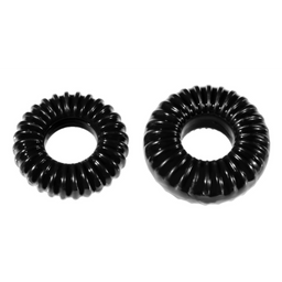 Perfectfitbrand PF Blend Premium Stretch Ribbed Ring - Cockring Set (851127008840)