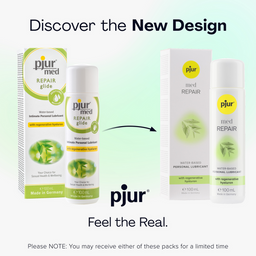 Pjur Med Repair - Waterbased Lubricant with Regenerative Hyaluron - 3.4 fl oz / 100 ml (827160105495)