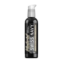Swiss navy Hybrid - Premium Siliconen en Water Hybrid Glijmiddel - 4 fl oz / 118 ml (699439007355)