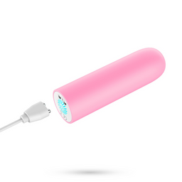Crushious Quackers - USB Oplaadbare Vibrerende Bullet - Roze (7403254156555)