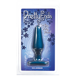 Doc johnson Iridescent Butt Plug - Medium - Midnight Blue (782421729110)