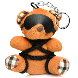 Xr brands Touw Teddybeer Sleutelhanger - Bruin (848518050540)