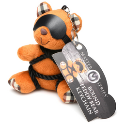 Xr brands Touw Teddybeer Sleutelhanger - Bruin (848518050540)
