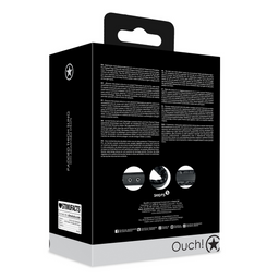 Ouch! by shots Gevoerde Dijslip met Verstelbare Bandjes - Zwart (8714273048080)