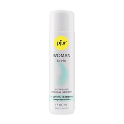Pjur Woman Nude - Waterbased Lubricant without Preservatives - 3.4 fl oz / 100 ml (827160110185)