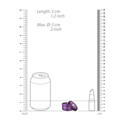 Ouch! by shots Massagekaars - Ondeugend - Paars (7423522536544)