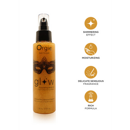 Orgie Glow - Shimmerende Bodyolie - 3.72 fl oz / 110 ml (5600742917236)