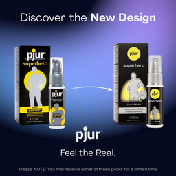 Pjur Superhero - Vertraging Serum - 0,7 fl oz / 20 ml (827160116491)