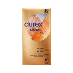 Durex Nude XL - Condooms - 10 Stuks (5410036306710)
