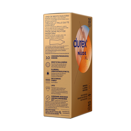 Durex Nude XL - Condooms - 10 Stuks (5410036306710)