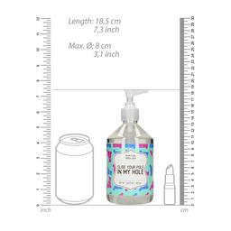 S-line by shots Slide Your Pole In My Hole - Waterbased Lubricant - 17 fl oz / 500 ml (7423522454459)