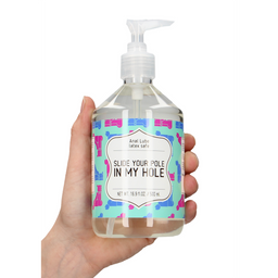 S-line by shots Slide Your Pole In My Hole - Waterbased Lubricant - 17 fl oz / 500 ml (7423522454459)
