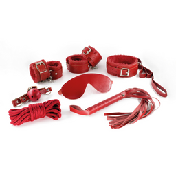 Crushious Dungeons and Maidens - 8-delige BDSM Kit - Rood (7403254157576)