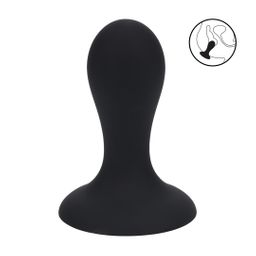 Levelz by shots Enkele Rammelaar Vloeibare Siliconen Anale Plug - S - Zwart (8714273065063)