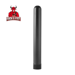 Fuck  fist Anale Douche Plastic Mondstuk - 13,5 cm - Zwart (3662811920730)